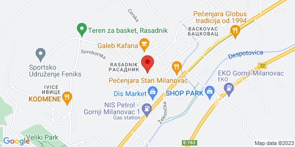 PEŠOVIĆ MONT, Dragiše Nikolića 8, Gornji Milanovac