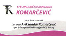 SPECIJALISTIČKA ORDINACIJA ZA KOŽNE BOLESTI KOMARČEVIĆ Novi Sad